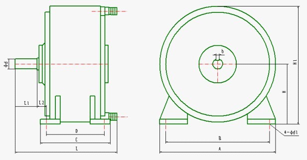 電渦流製(zhì)動器(qì) 電渦流製動器(qì)